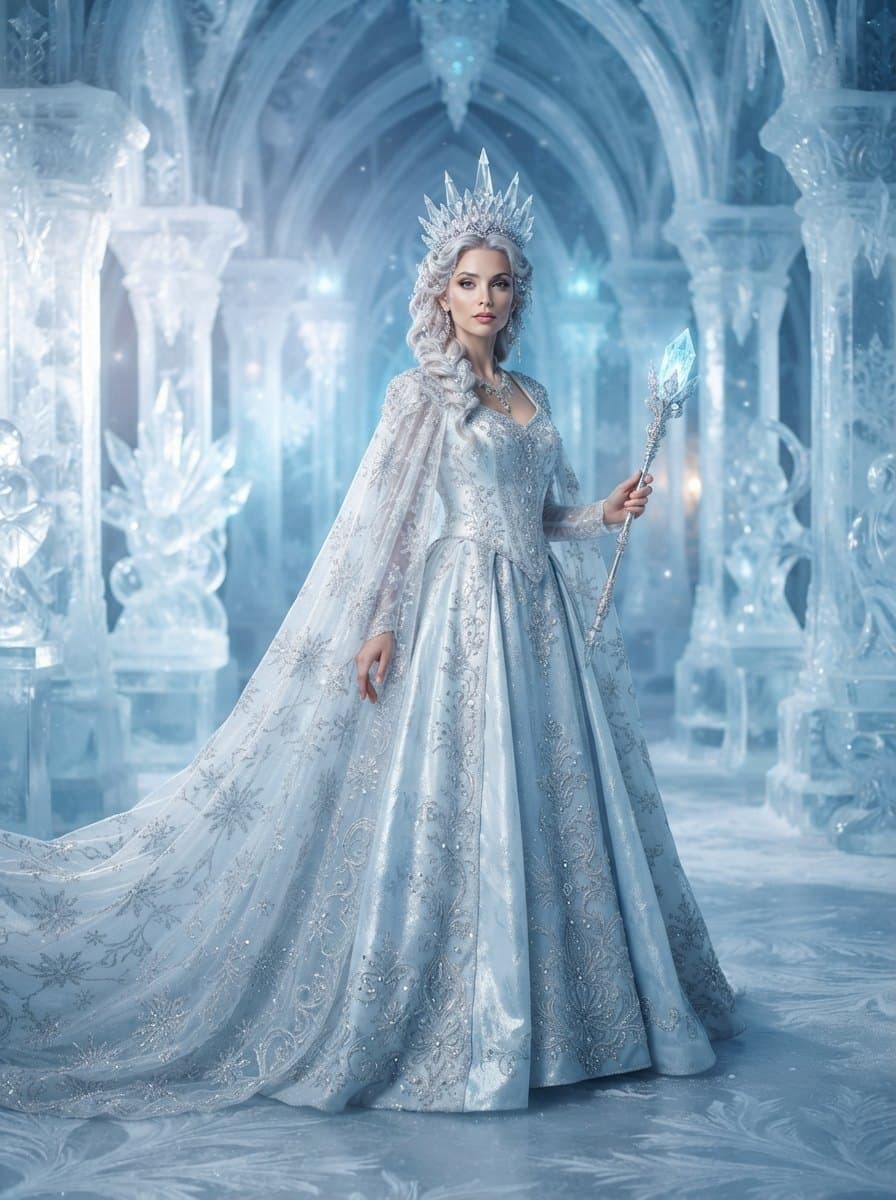Snow Queen costume — example look