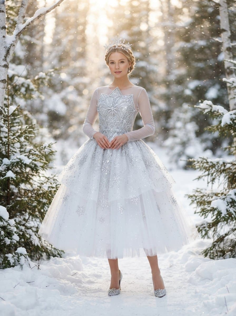 Snowflake costume — example look