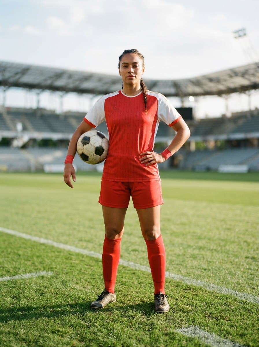 Soccer Player costume — example look
