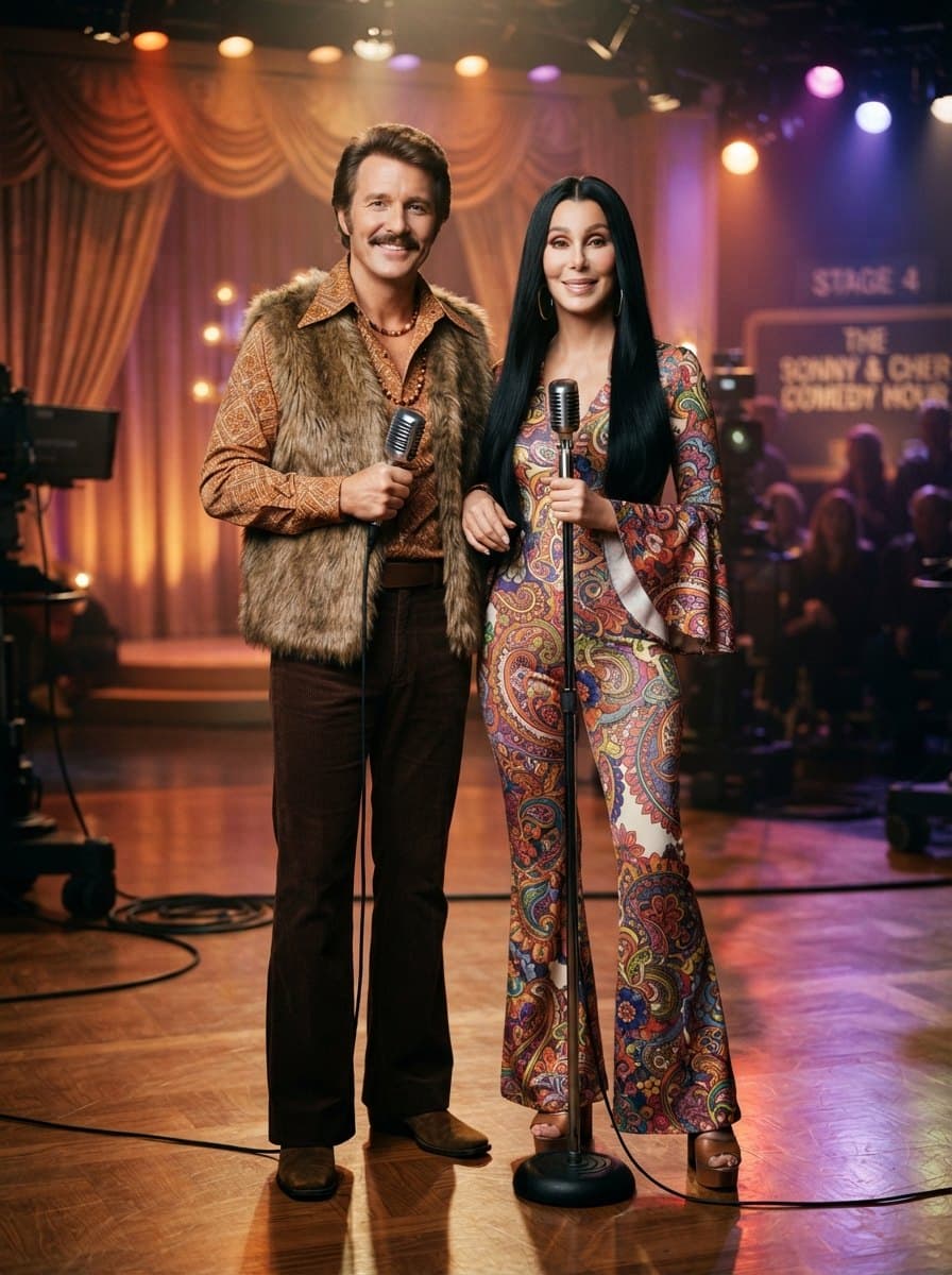 Sonny and Cher costume