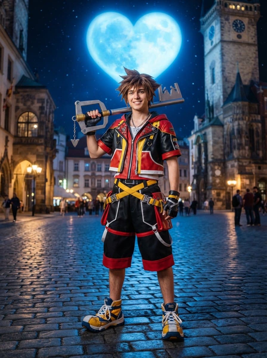 Sora costume — example look