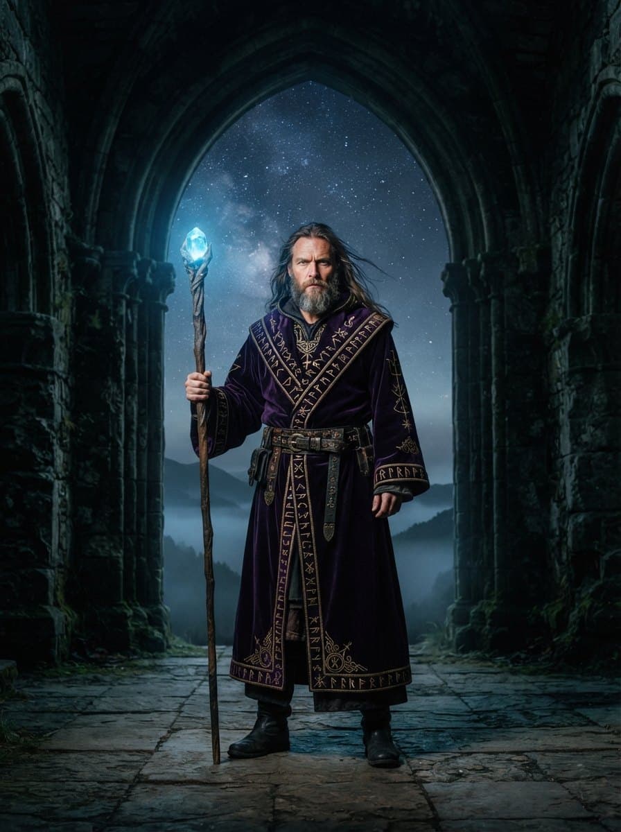 Sorcerer costume — example look