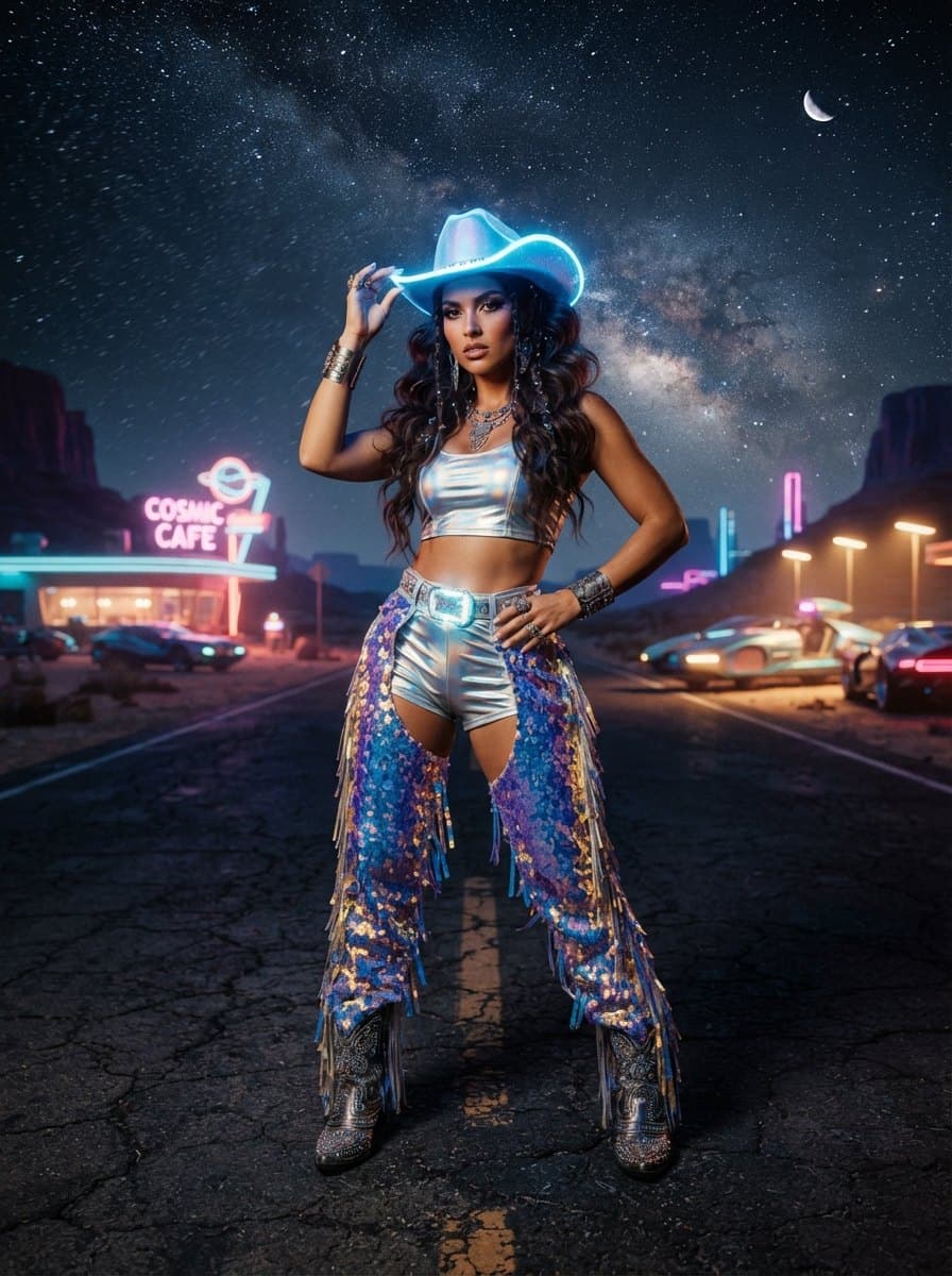 Space Cowgirl costume