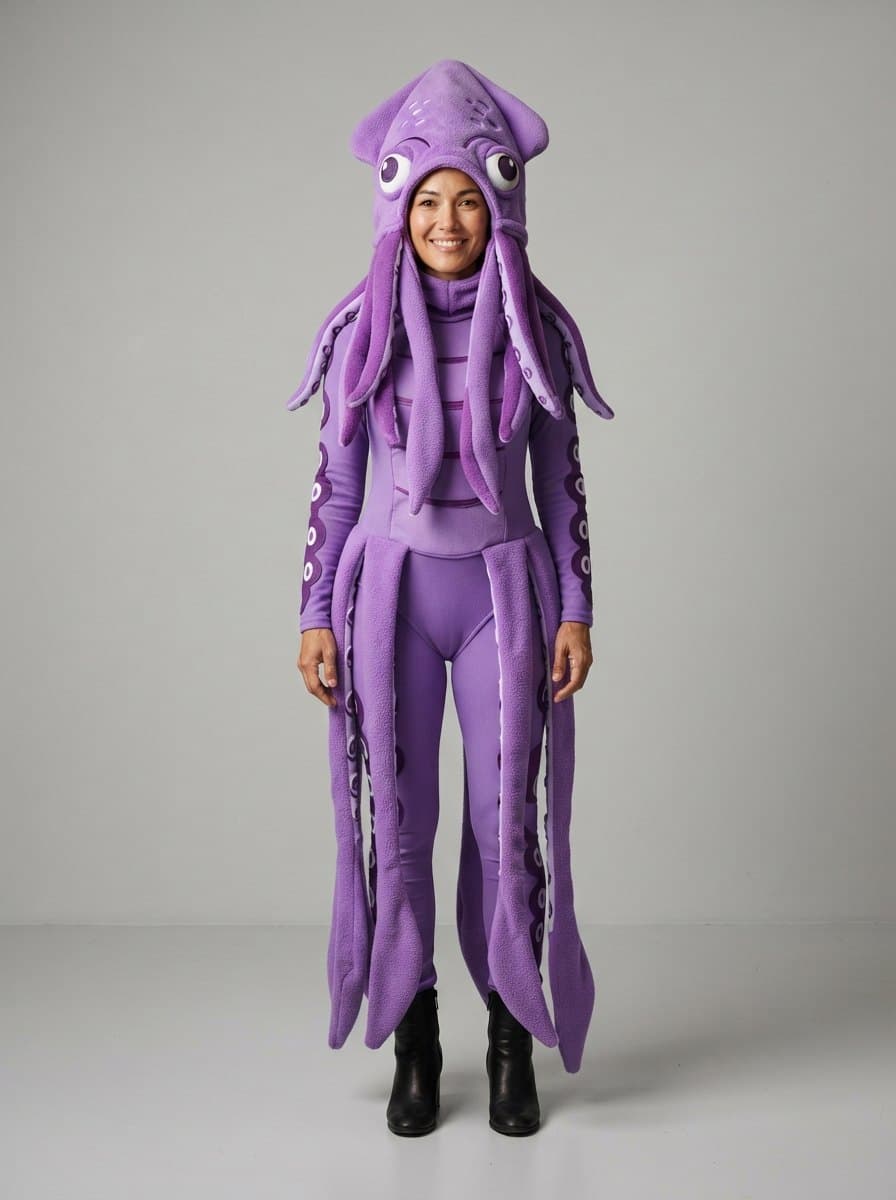 Squid costume