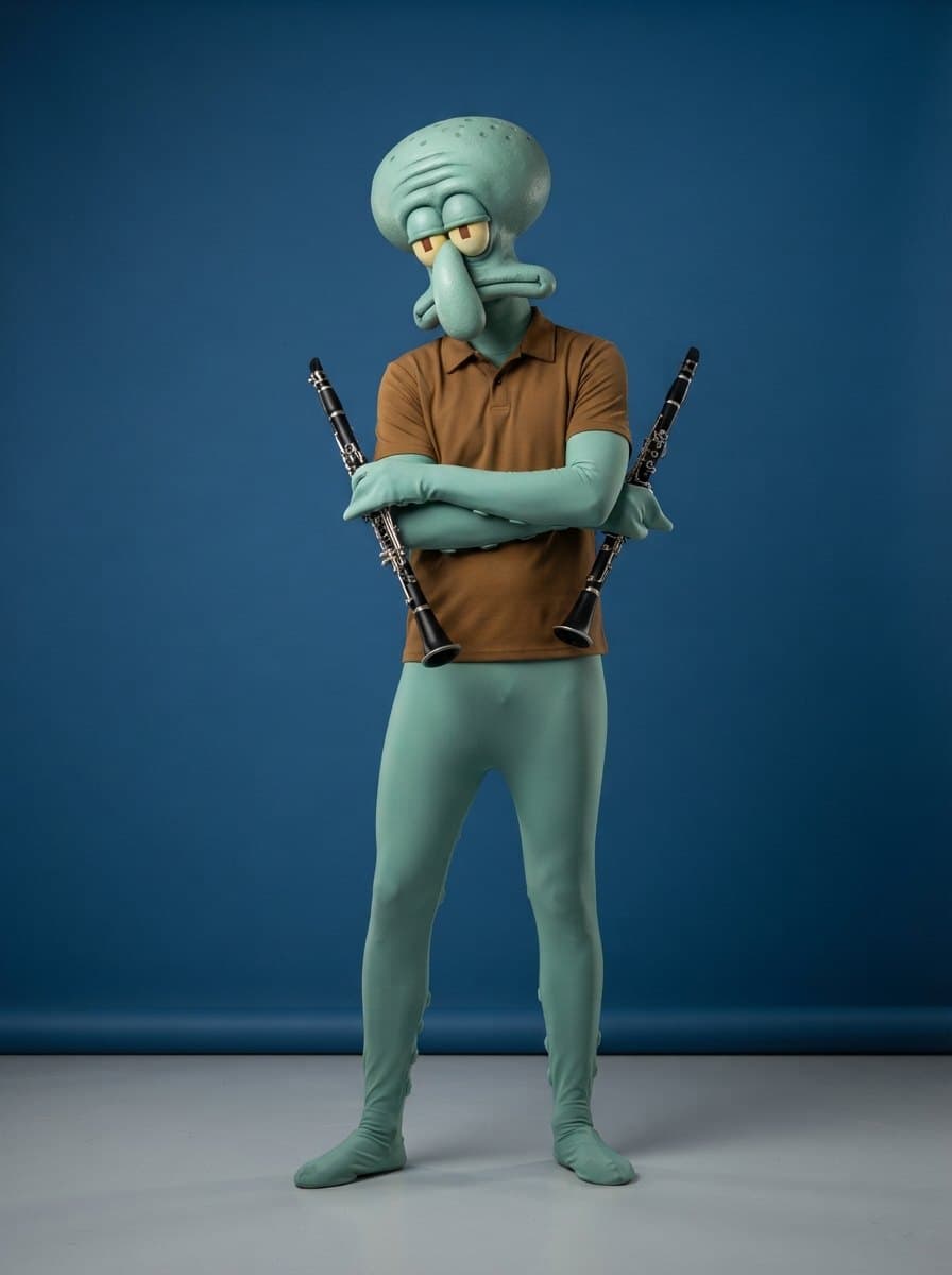 Squidward Tentacles costume