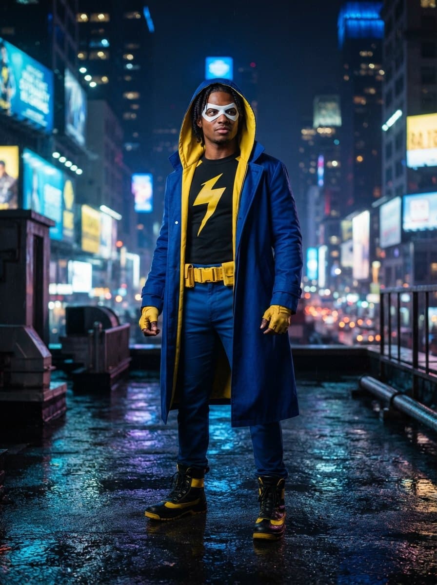 Static Shock costume
