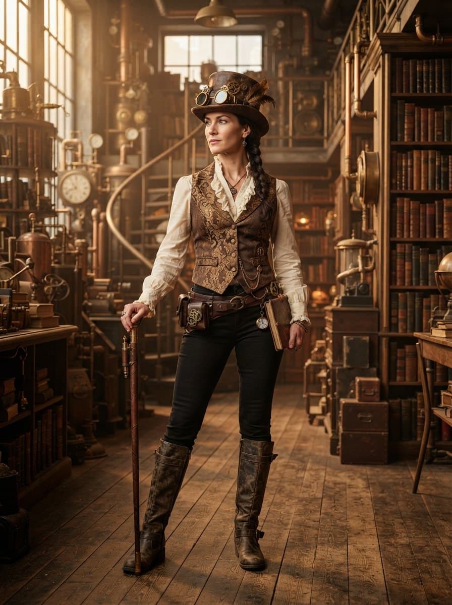 Steampunk costume