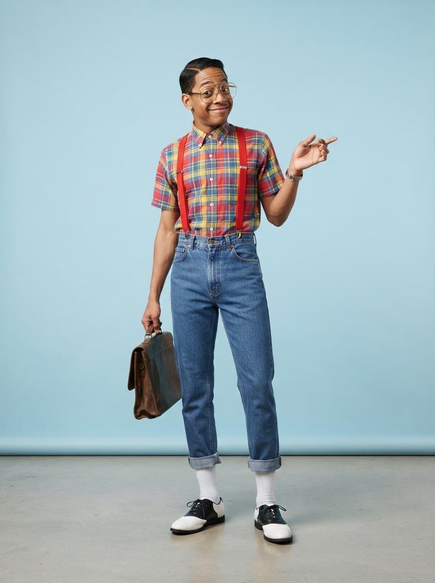 Steve Urkel costume
