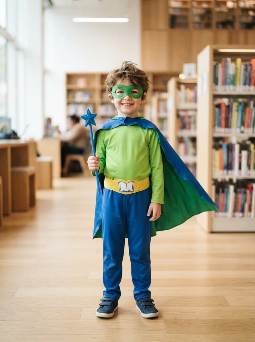 Super Why costume — example look