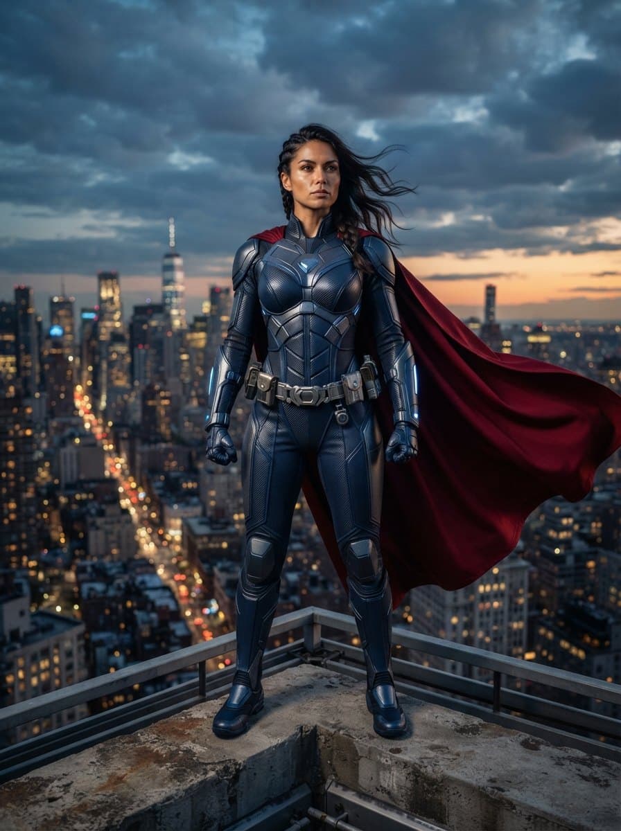 Superhero costume