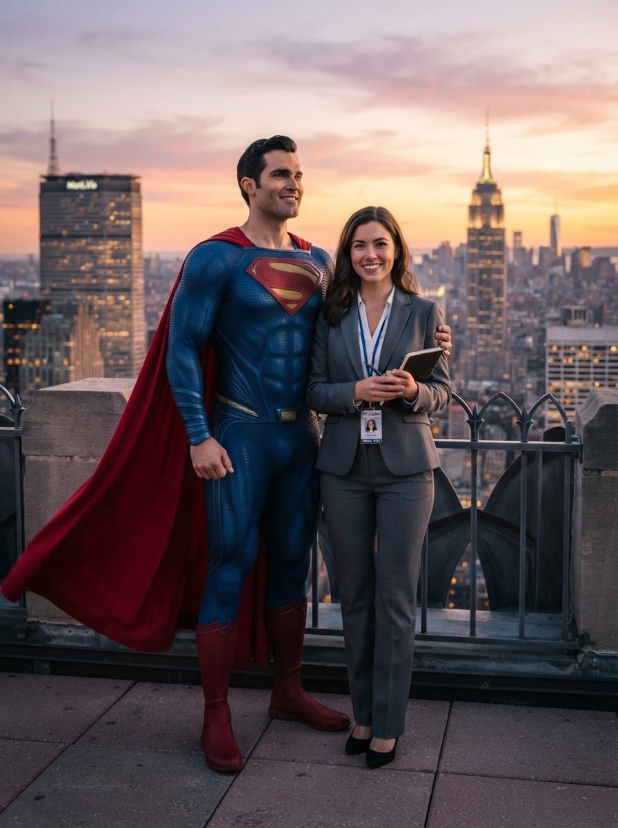 Superman and Lois Lane costume