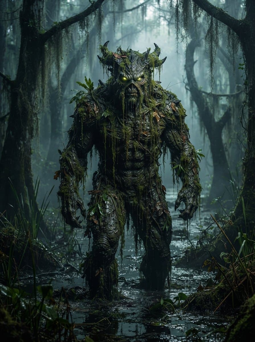 Swamp Monster costume
