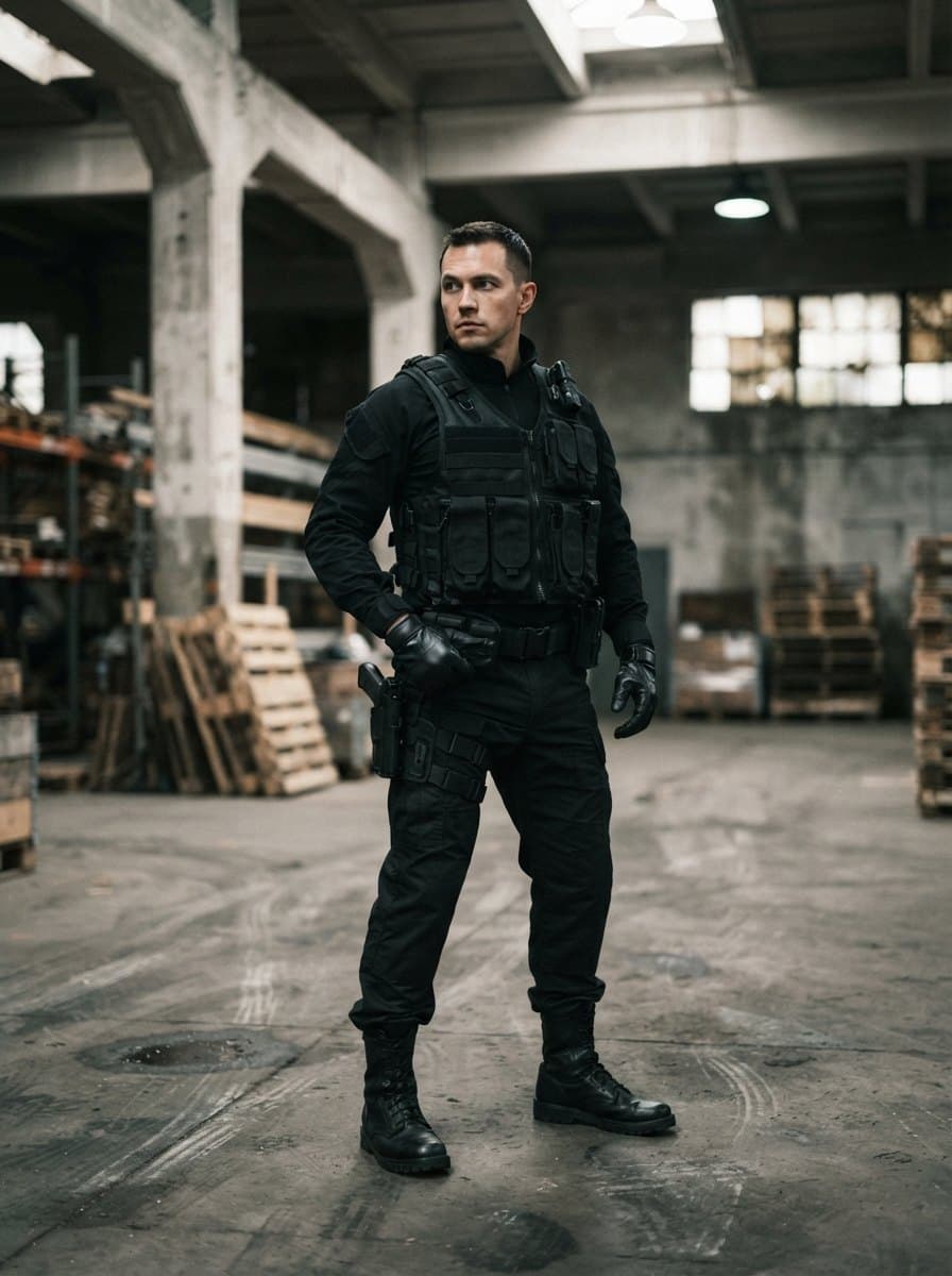 SWAT costume — example look