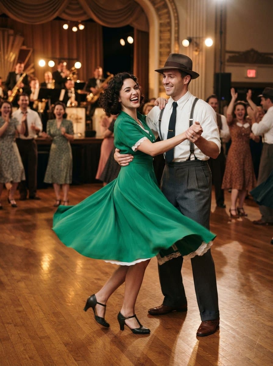 Swing Dancer costume — example look