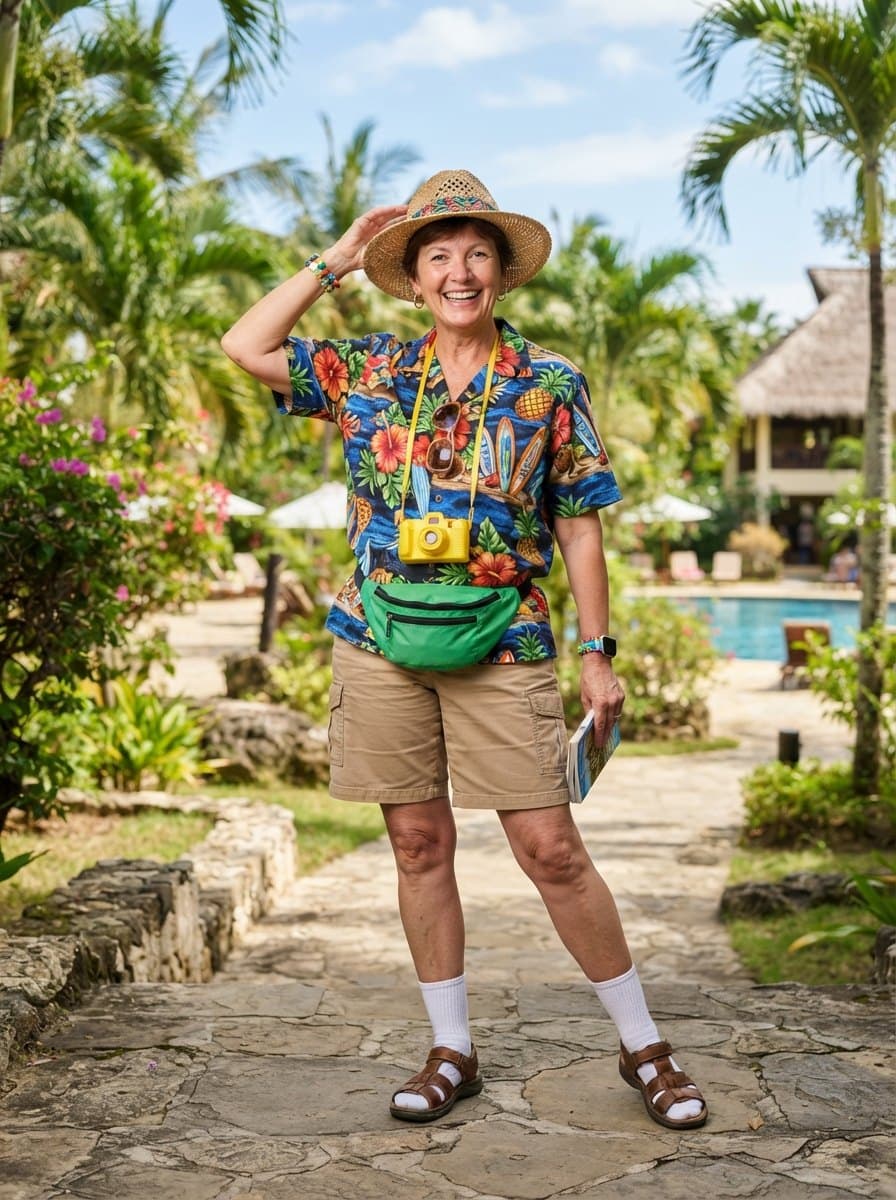 Tacky Tourist costume