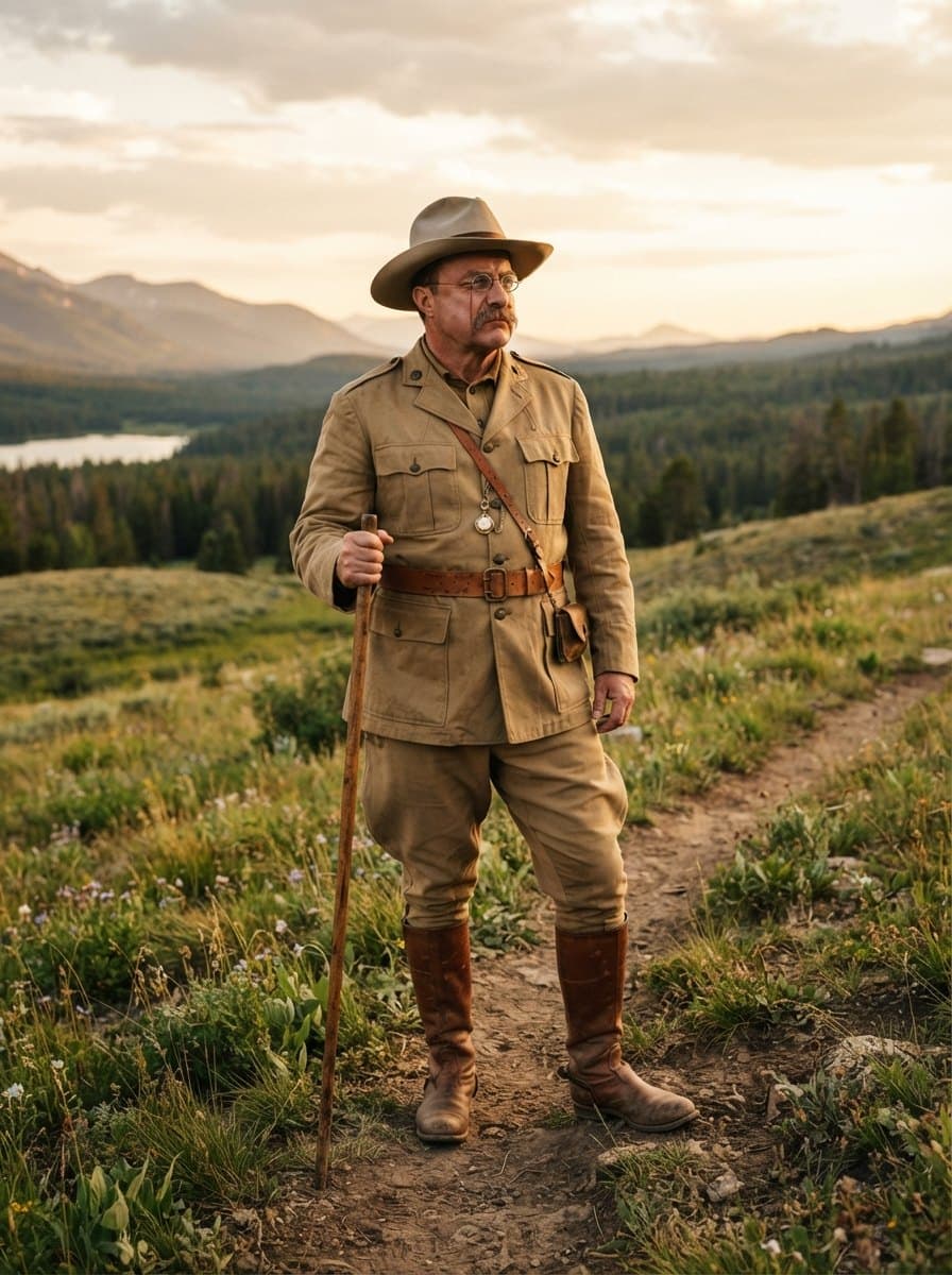 Teddy Roosevelt costume — example look