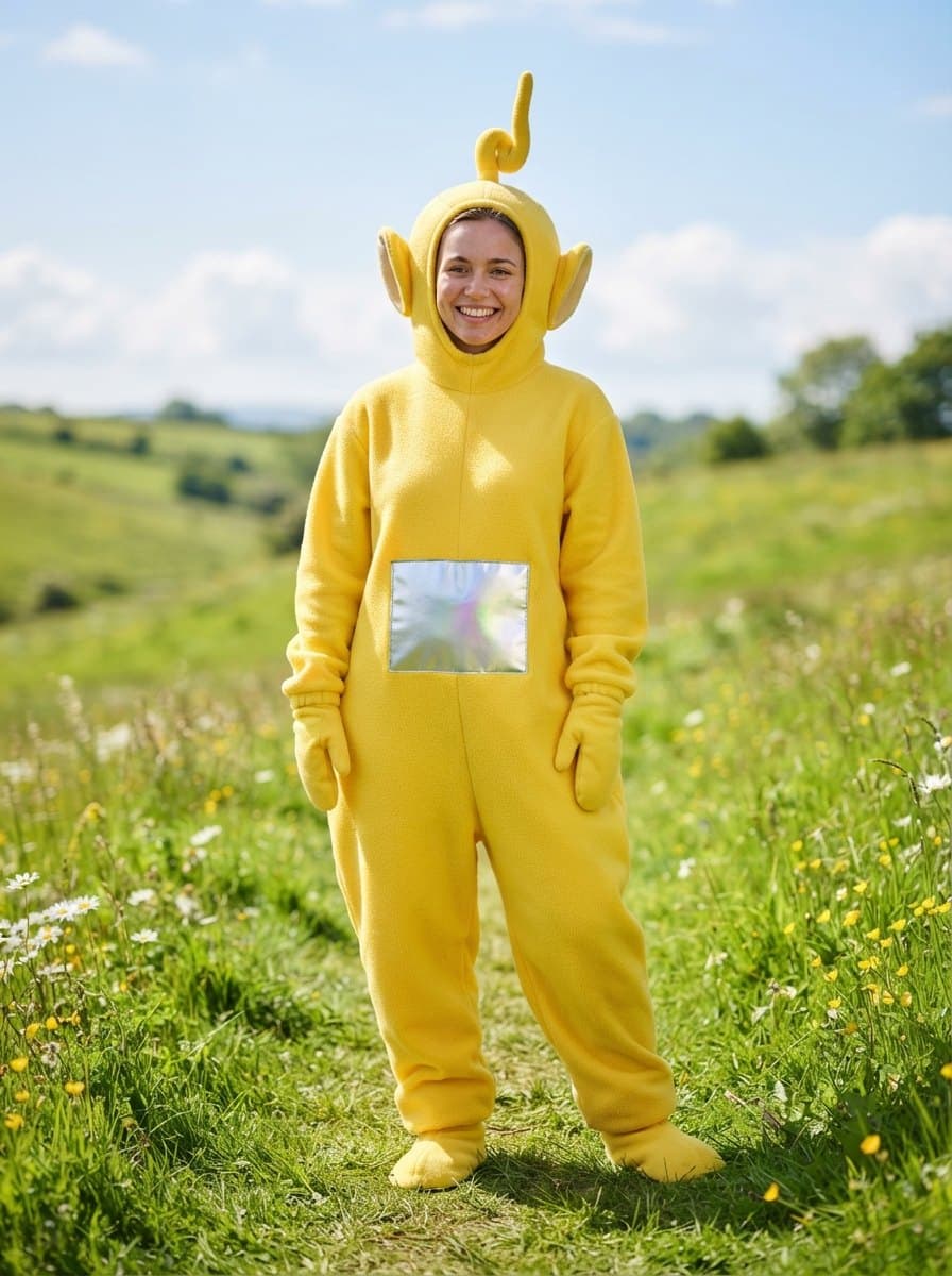 Teletubbies costume — example look
