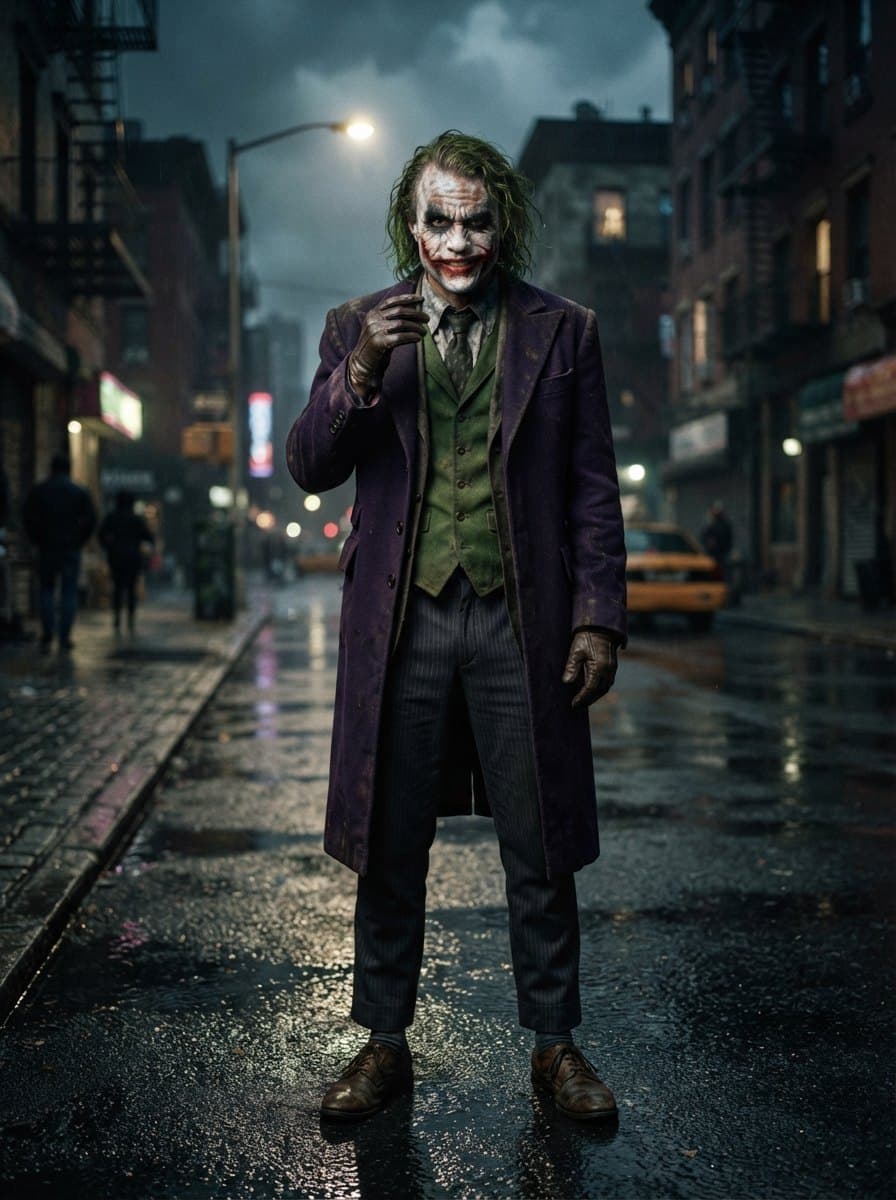 The Joker costume