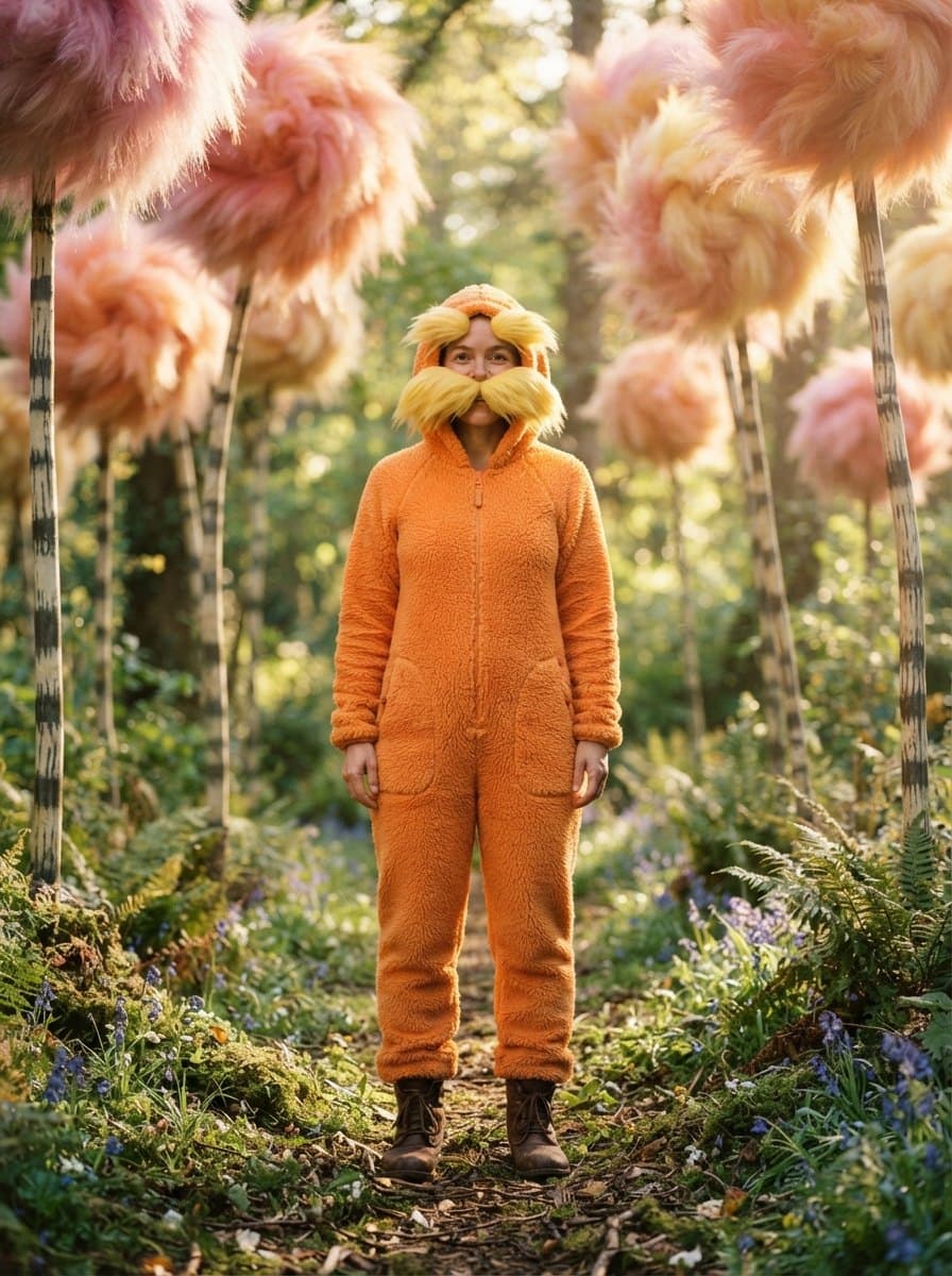The Lorax costume — example look