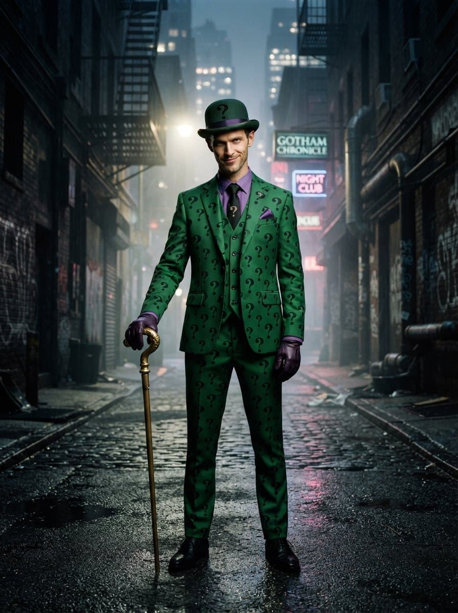 The Riddler costume