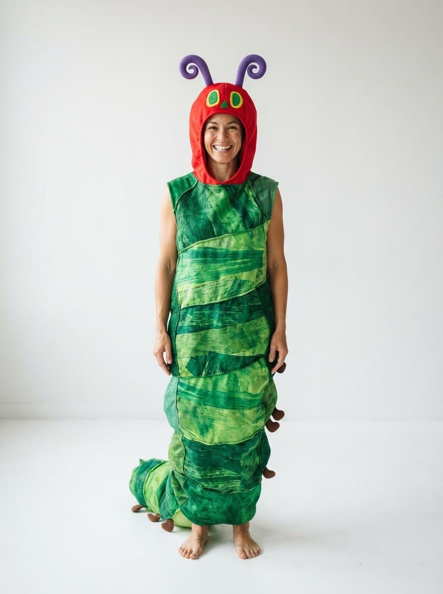 The Very Hungry Caterpillar costume — example look