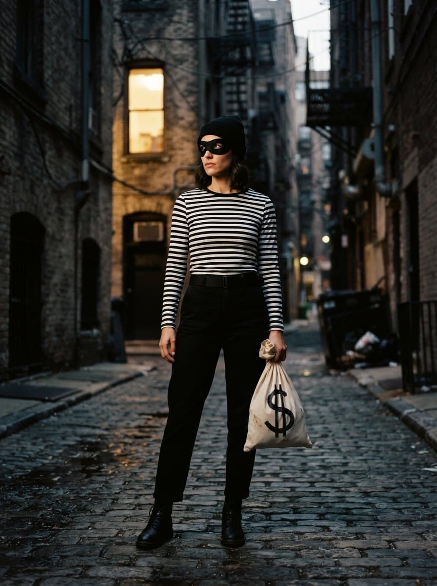 Thief costume — example look