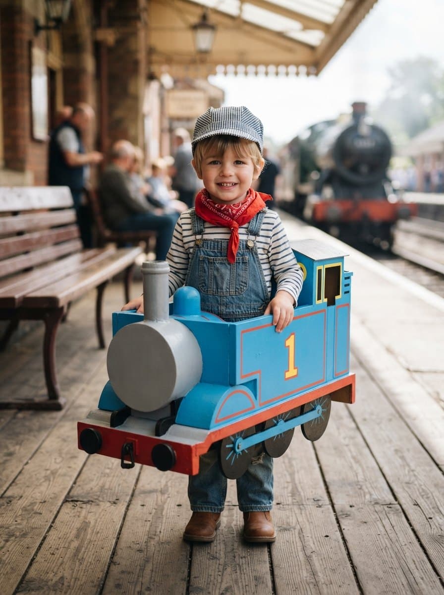 Thomas the Tank Engine costume