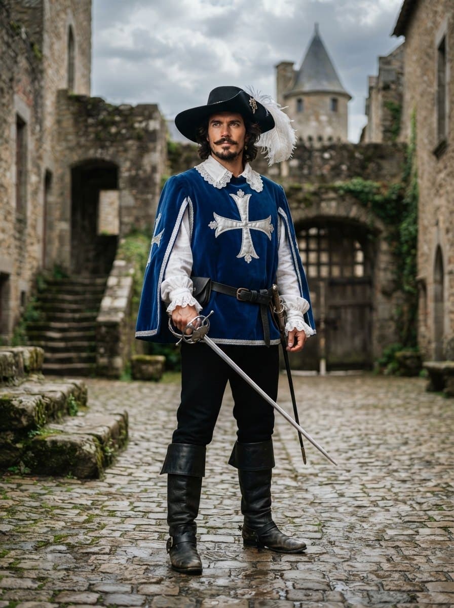 Three Musketeers costume