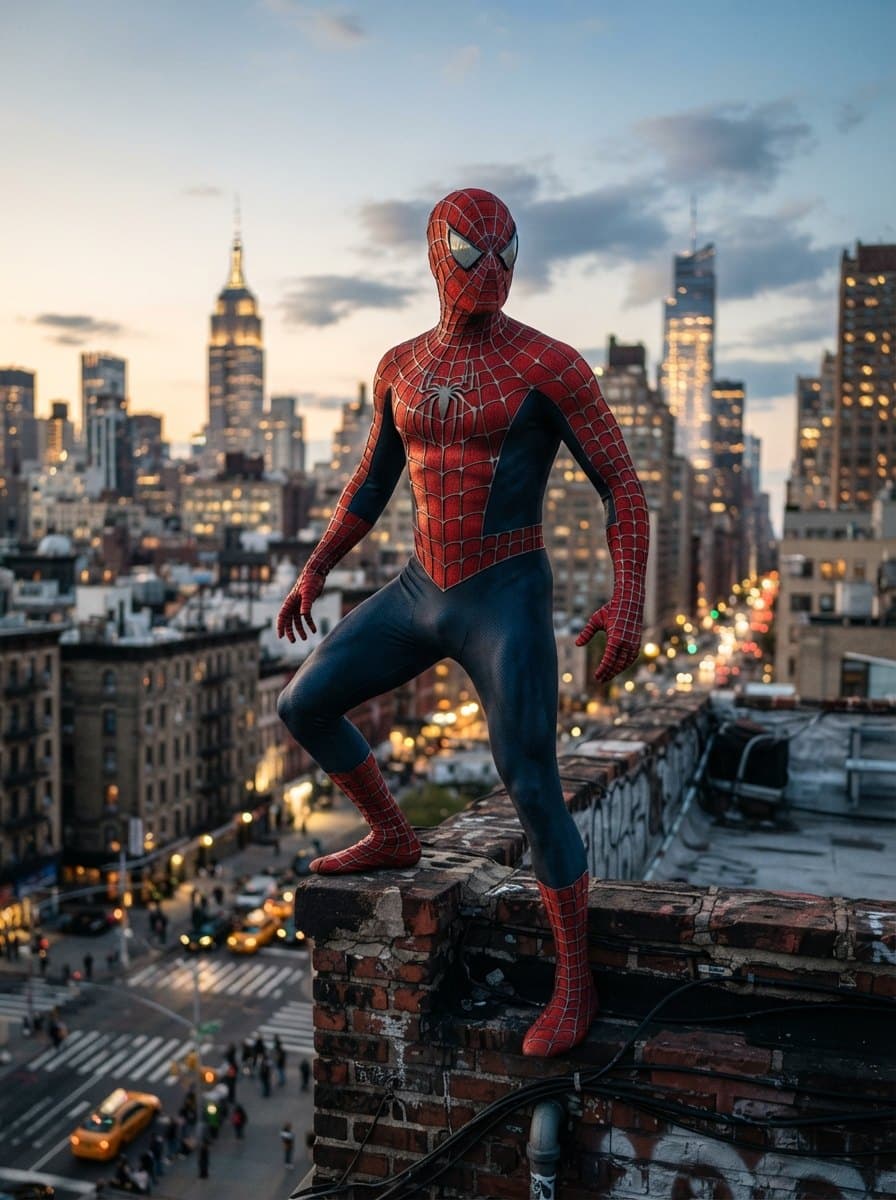 Tobey Maguire Spider-Man costume