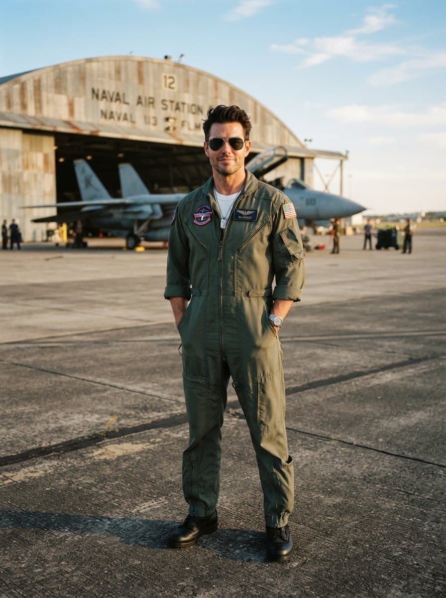 Top Gun costume