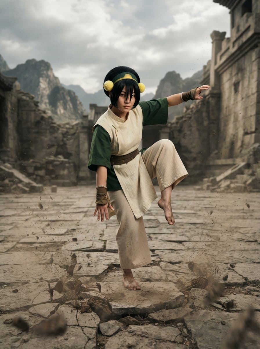 Toph Beifong costume