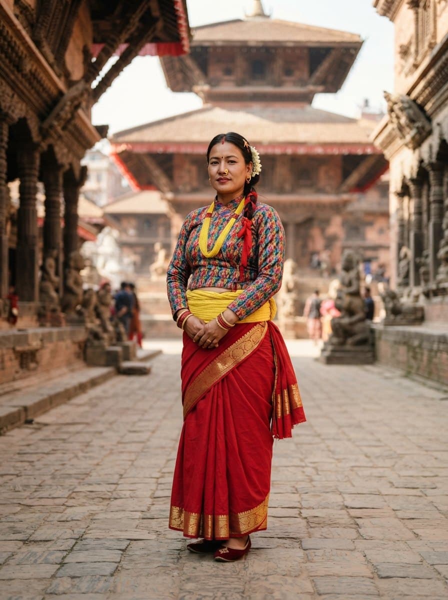 Traditional Nepalese Dress costume
