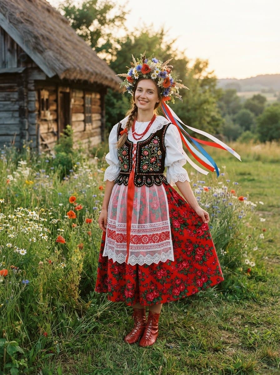 Traditional Polish Dress costume