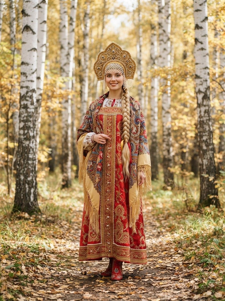 Traditional Russian costume