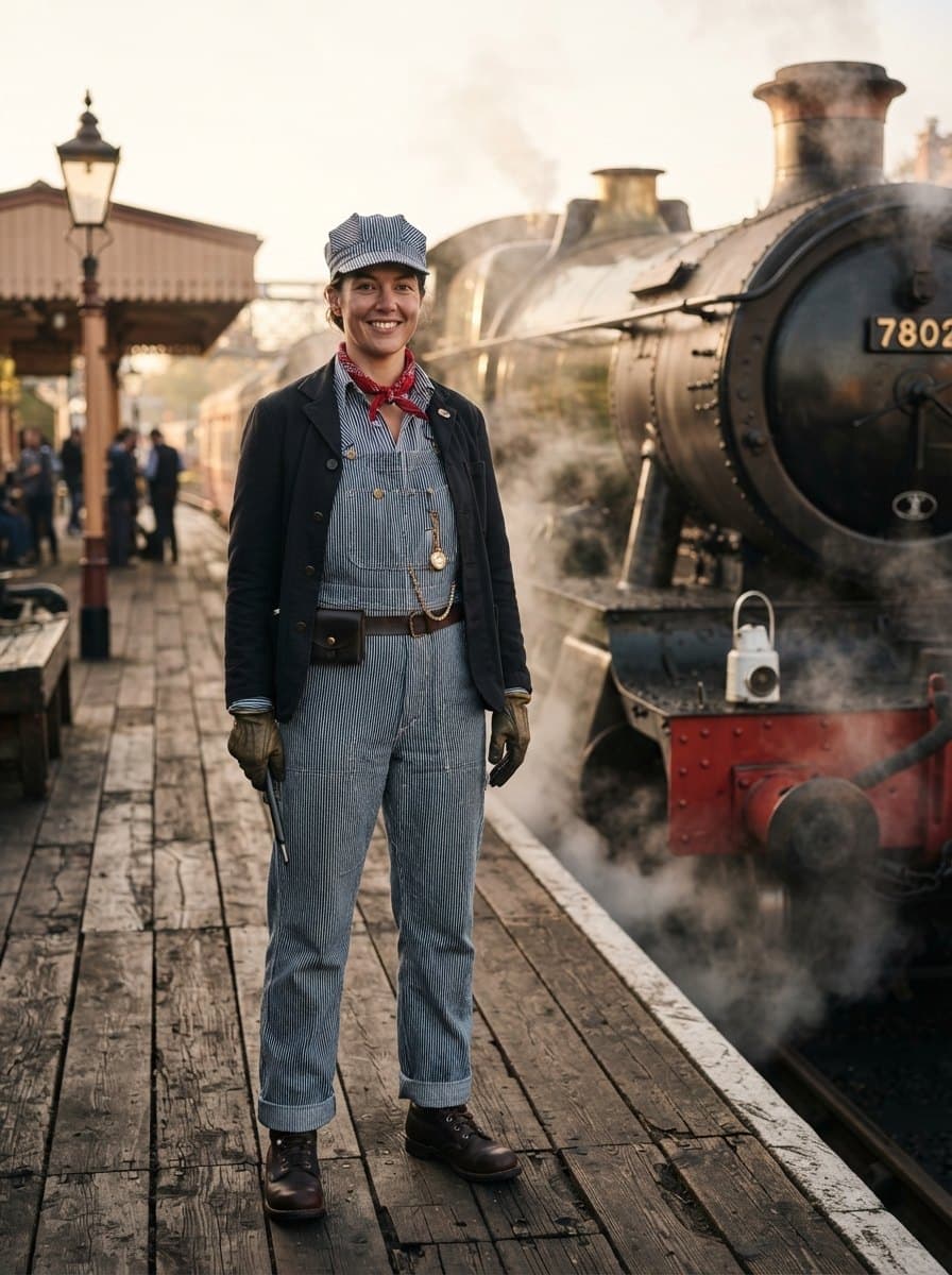 Train Conductor costume — example look