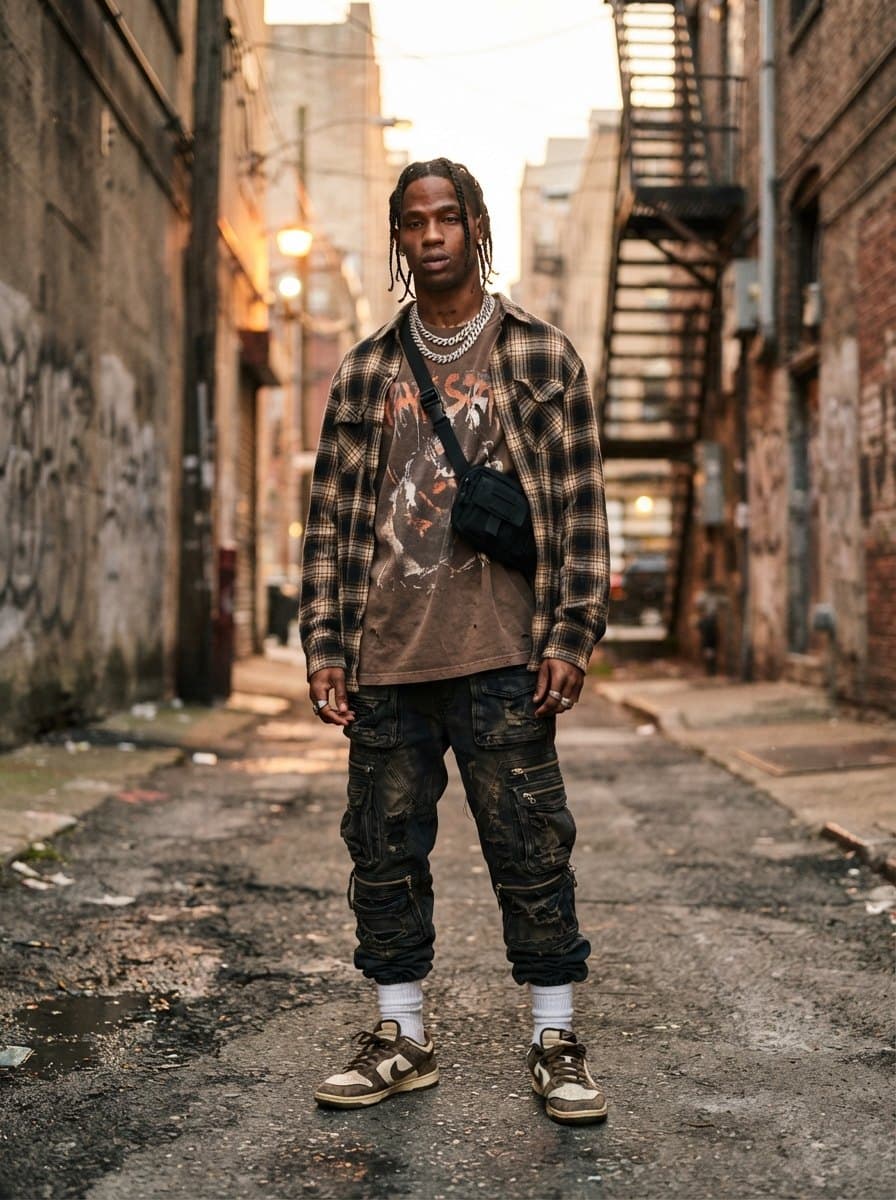 Travis Scott costume — example look