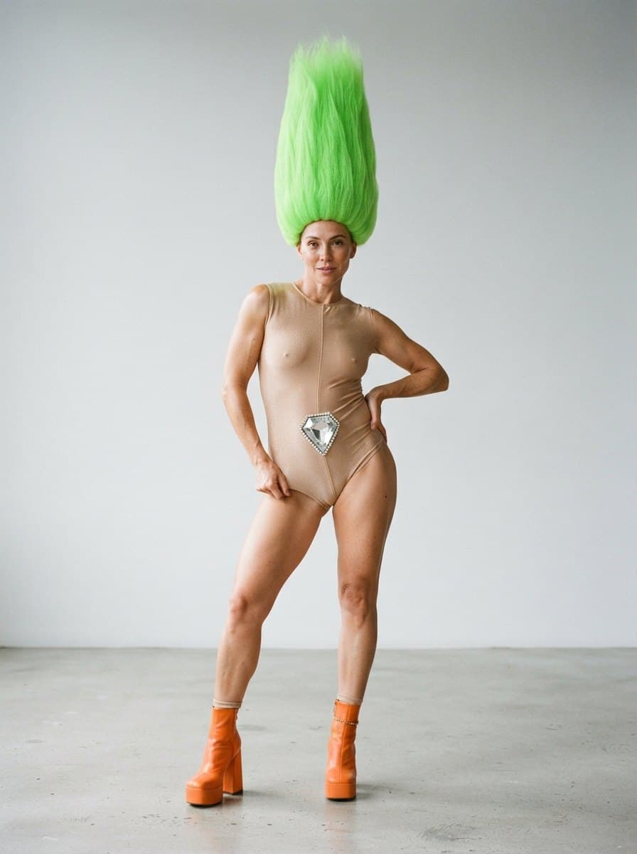 Troll costume — example look