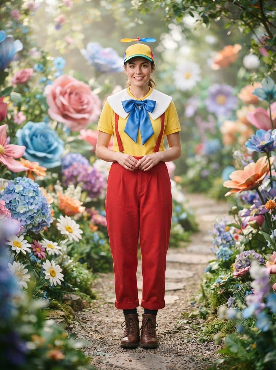Tweedledee costume — example look