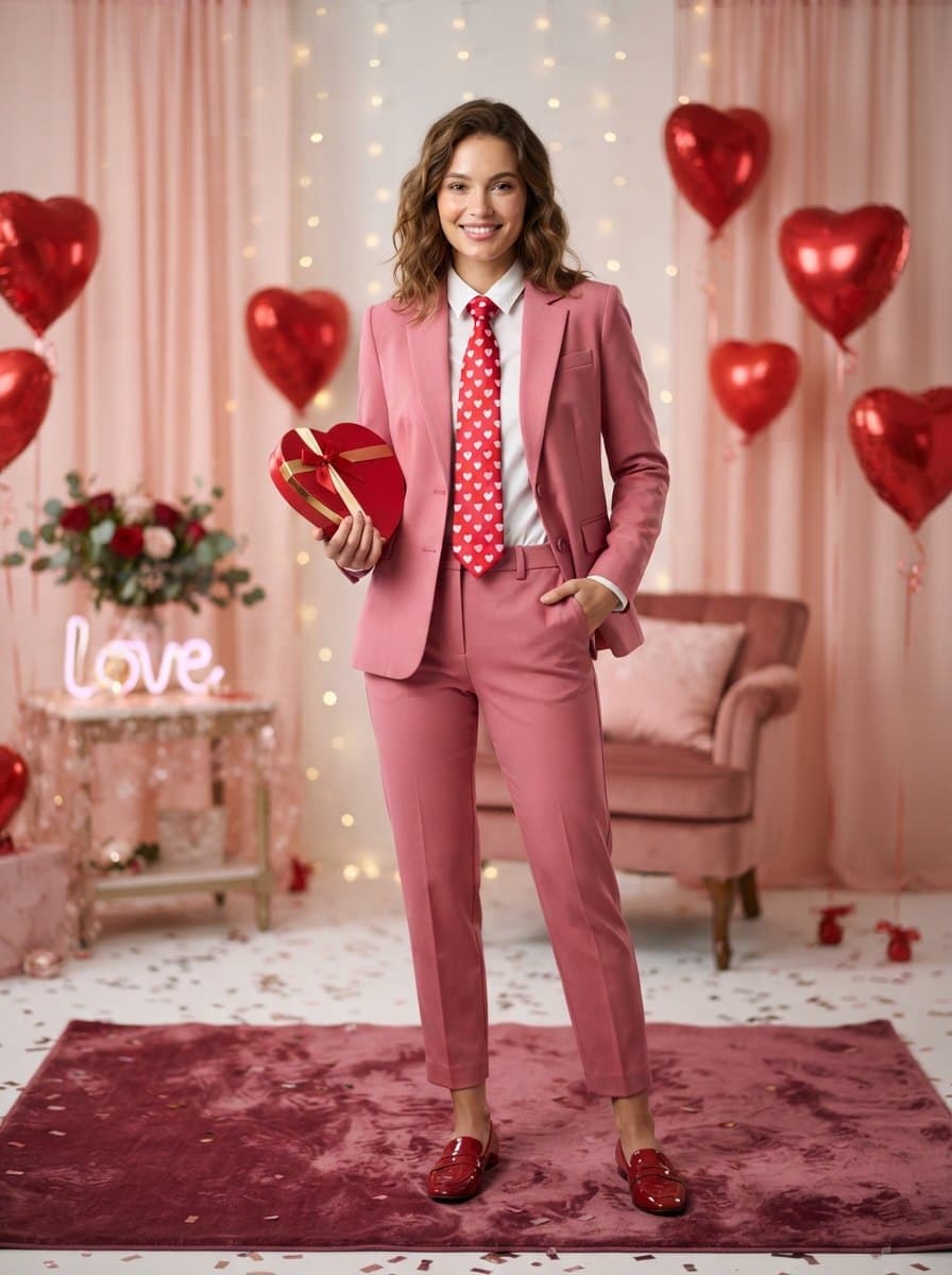 Valentine's Day costume — example look