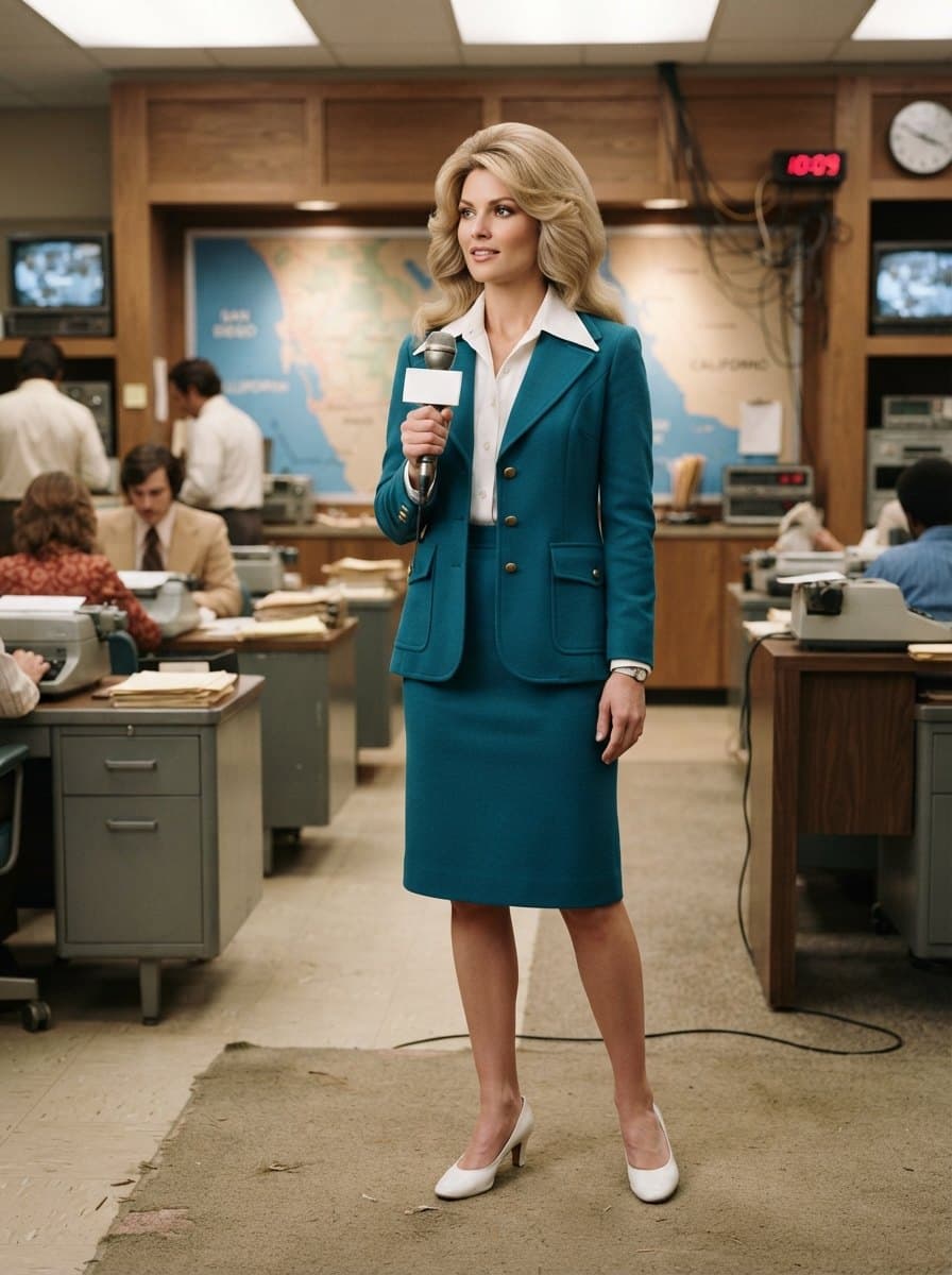 Veronica Corningstone costume — example look