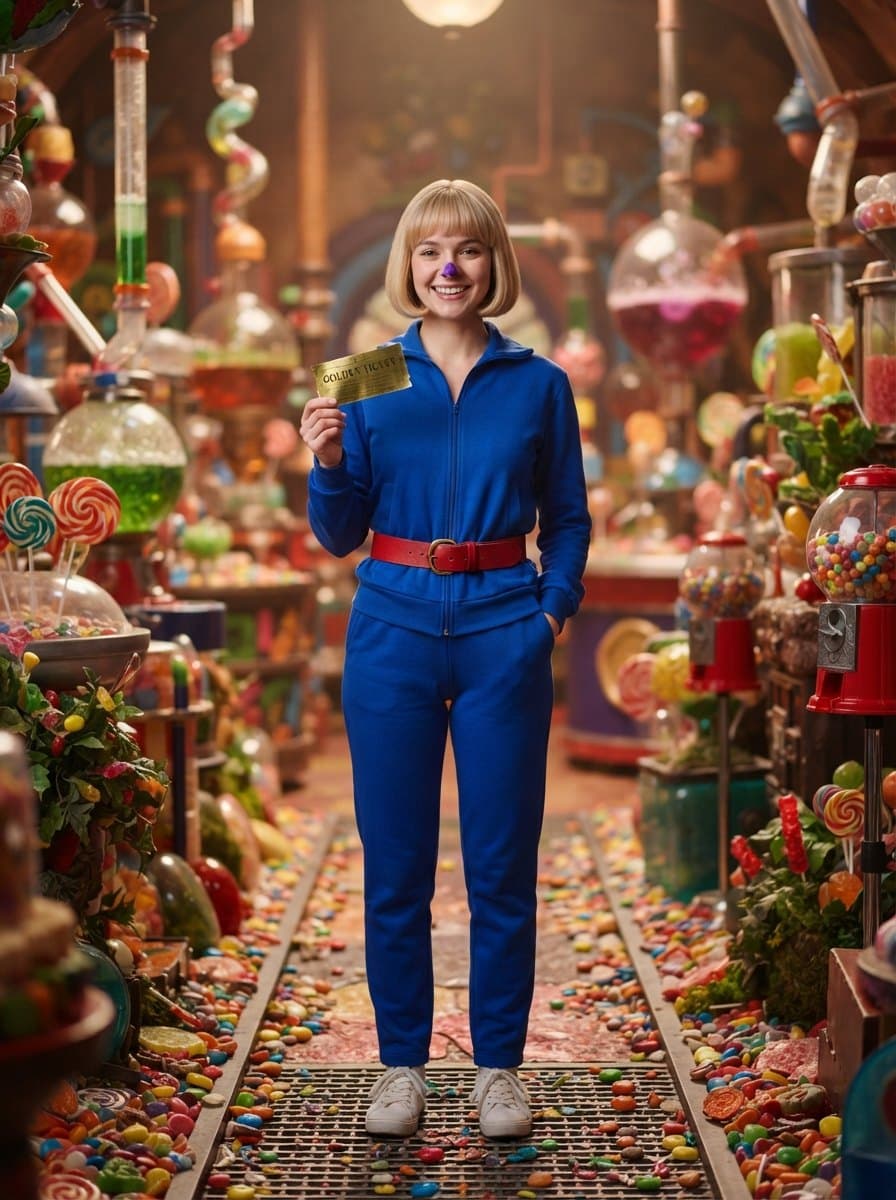 Violet Beauregarde costume