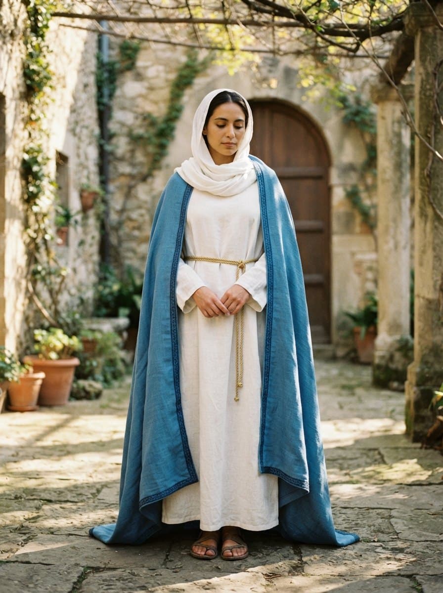 Virgin Mary costume