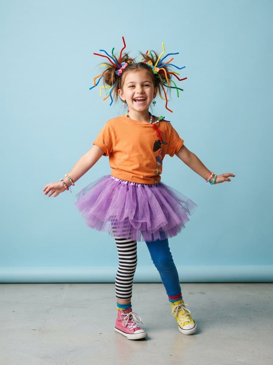 Wacky Wednesday costume — example look