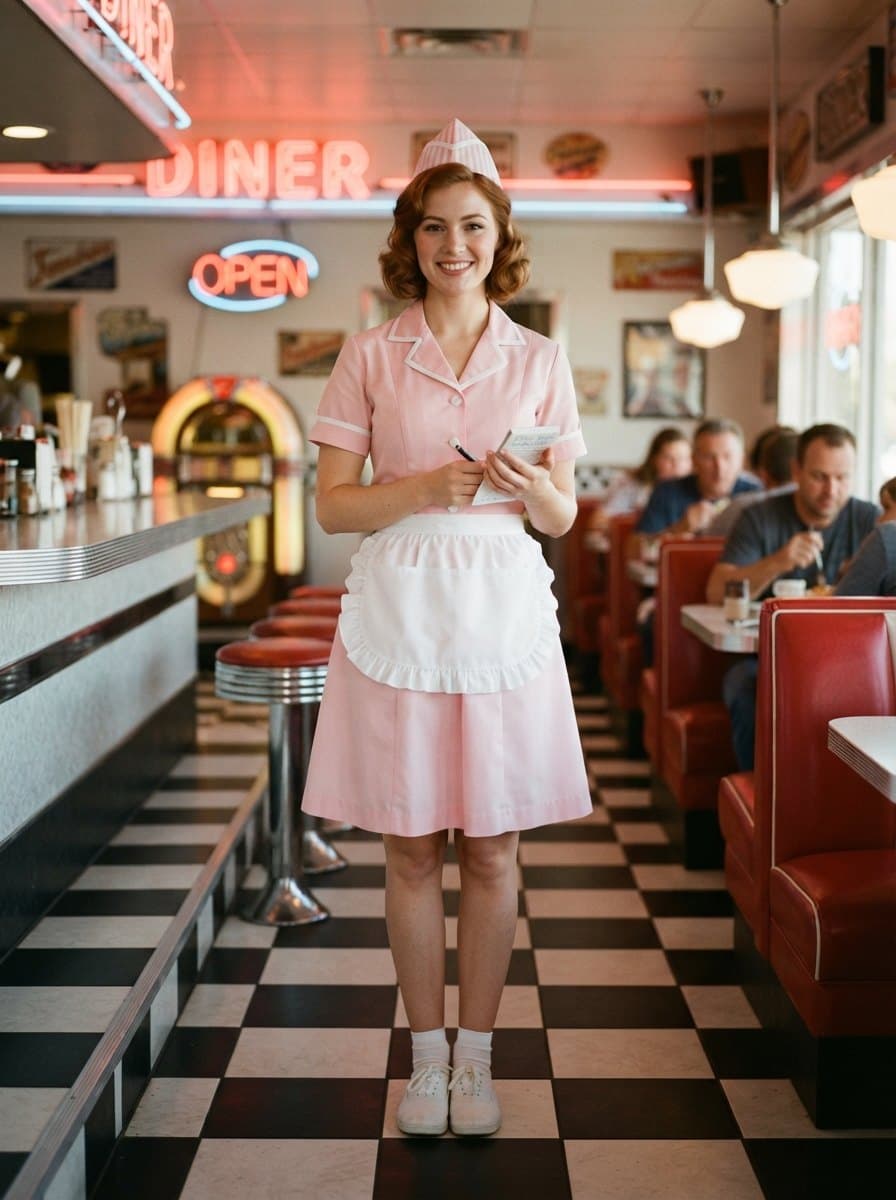 Waitress costume