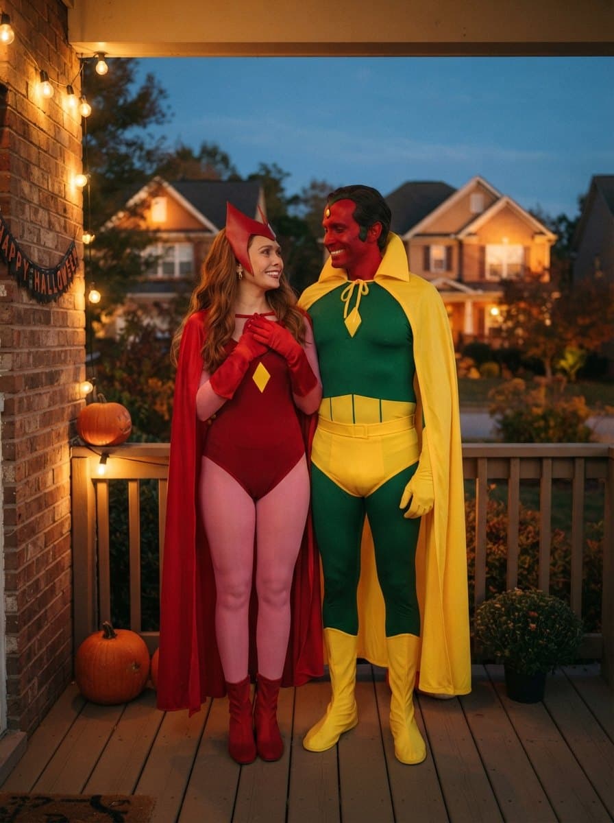 Wanda and Vision costume