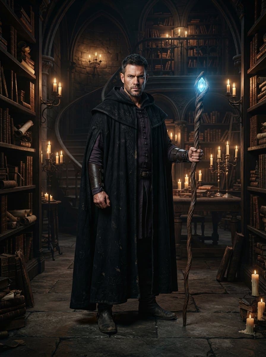 Warlock costume