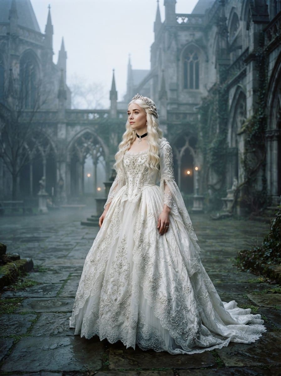 White Queen (Alice in Wonderland) costume