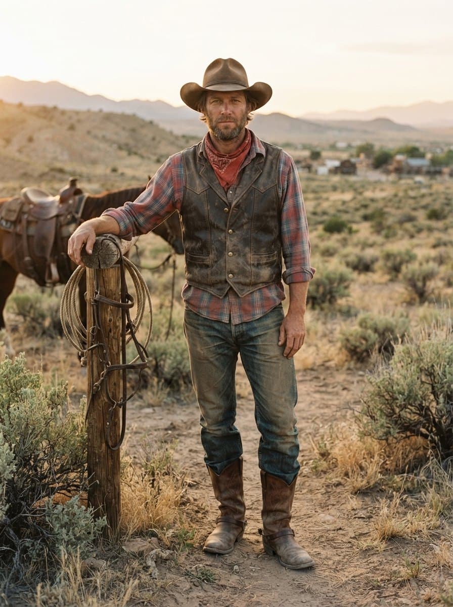 Wild West costume — example look