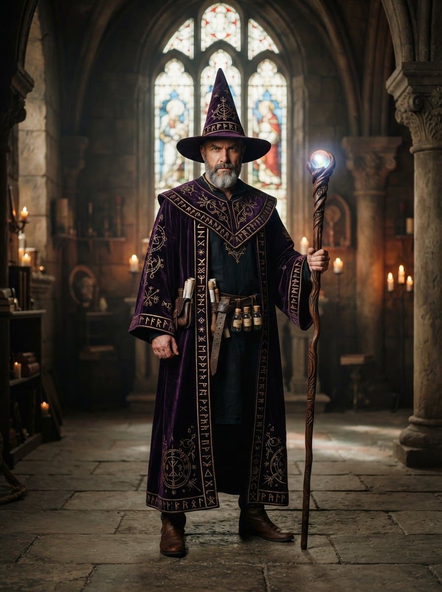 Wizard costume