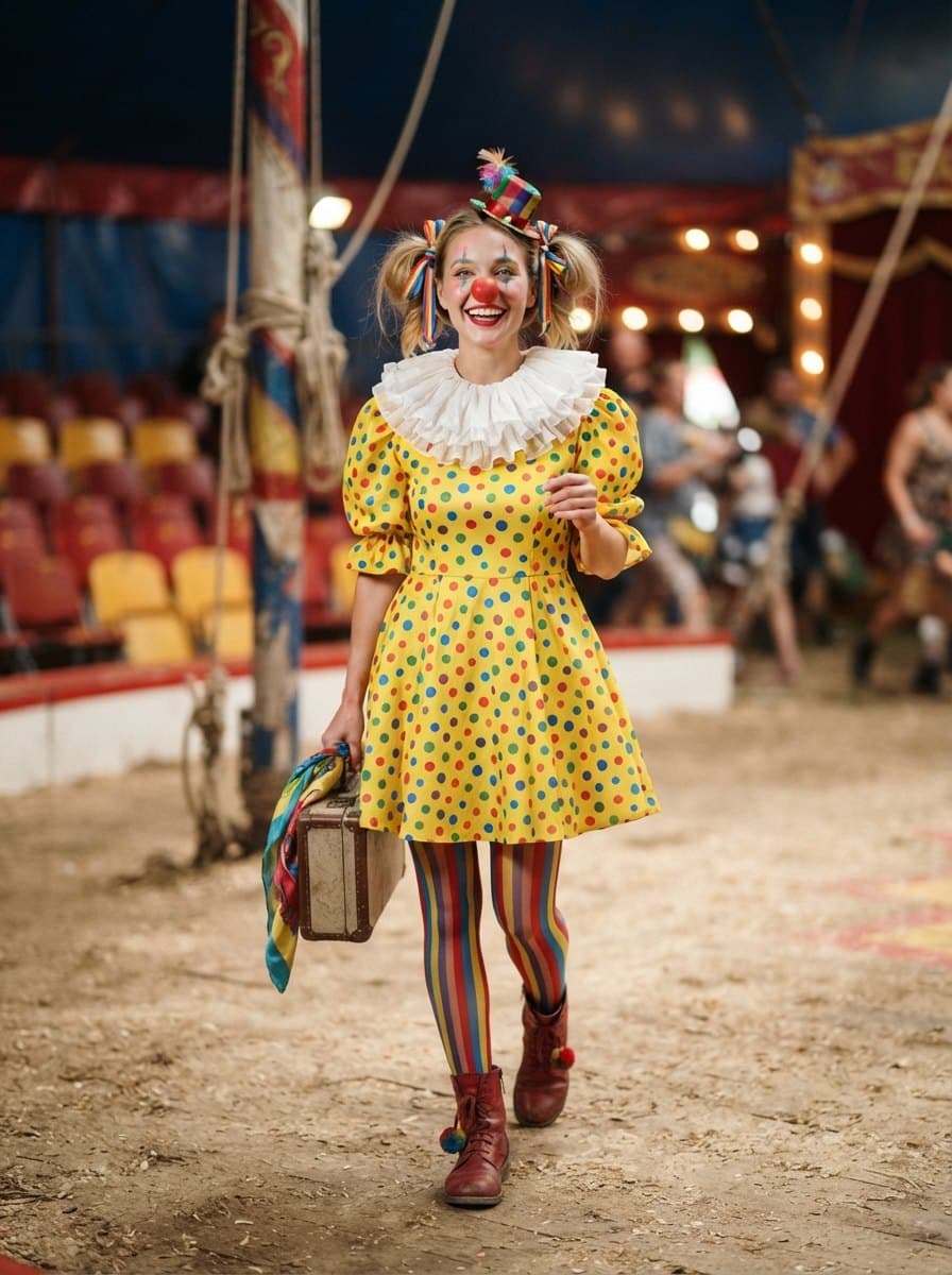 Women's Clown costume